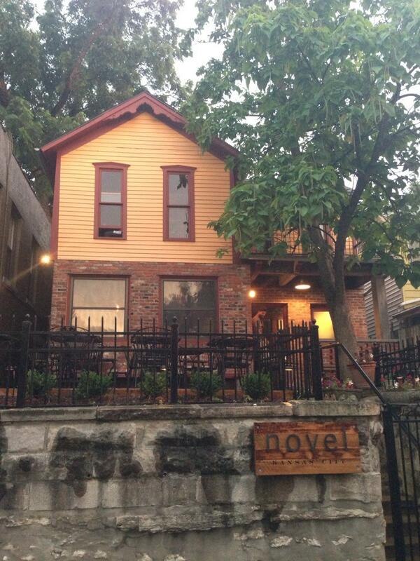 Could not have enjoyed dinner more here tonight in Westside KC....who else is excited about Novel?