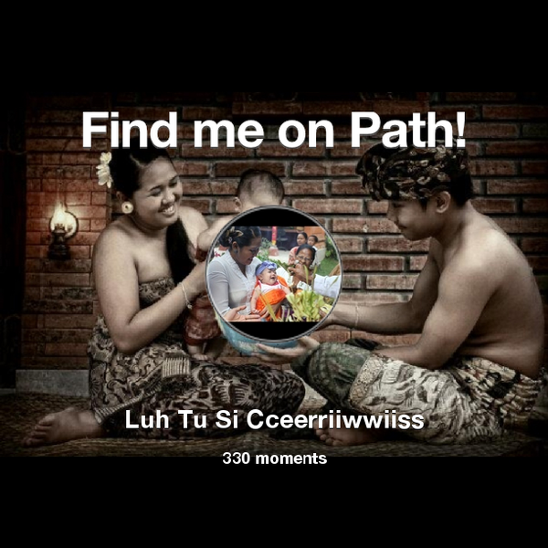 luhtusimanies's tweet photo. I've shared 330 memories with my friends on #Path - see them now at http://t.co/mgpvBEimFs! #thepersonalnetwork http://t.co/yPqTjvwdkS