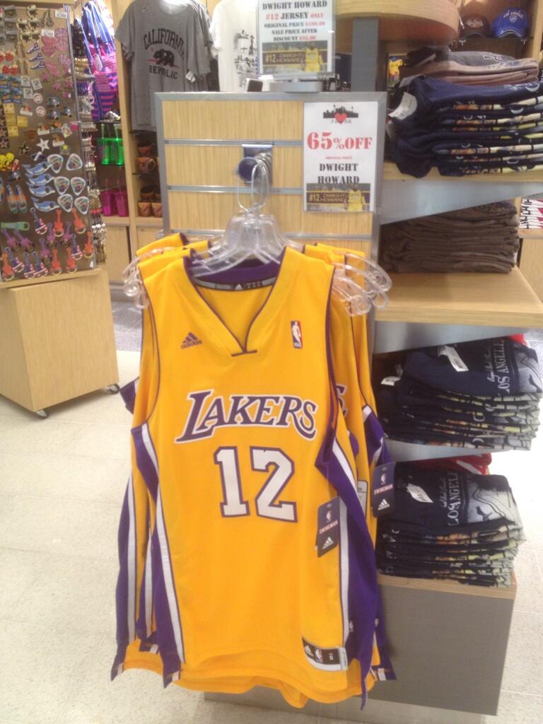 dwight howard jersey lakers