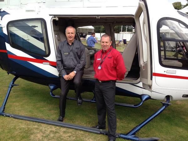 Gary Slater and Paul Reynolds are at the Goodwood Festival of Speed with Bell @helichops <a href="/paulp100njr/">Paul Reynolds</a>