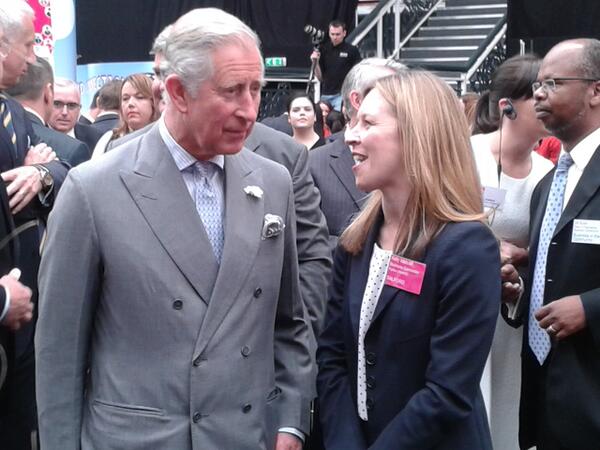 RVicW's tweet photo. @salfordk @bitc1 #BigConnect HRH Prince Charles hearing about Kelly connecting in Salford http://t.co/ZUOIKOq0AS