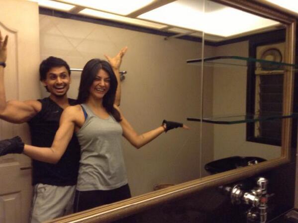 Sushmita Sen House Pics - Her family consists of her dad, shubeer, a