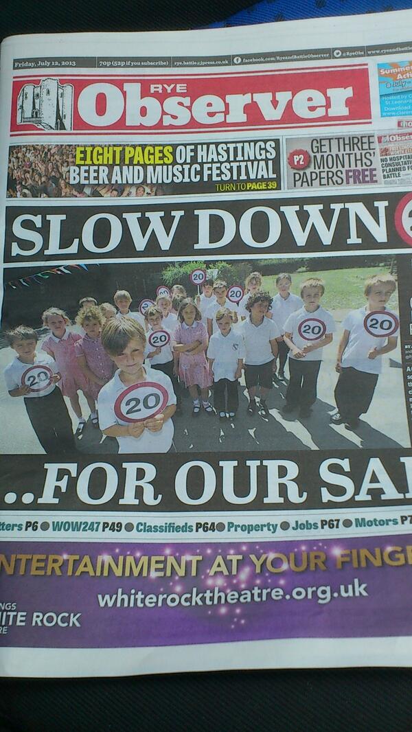 TracyPepler's tweet photo. @Safer_Rother please support our campaign to lower the speed limit at our school . http://t.co/makcENSMPG