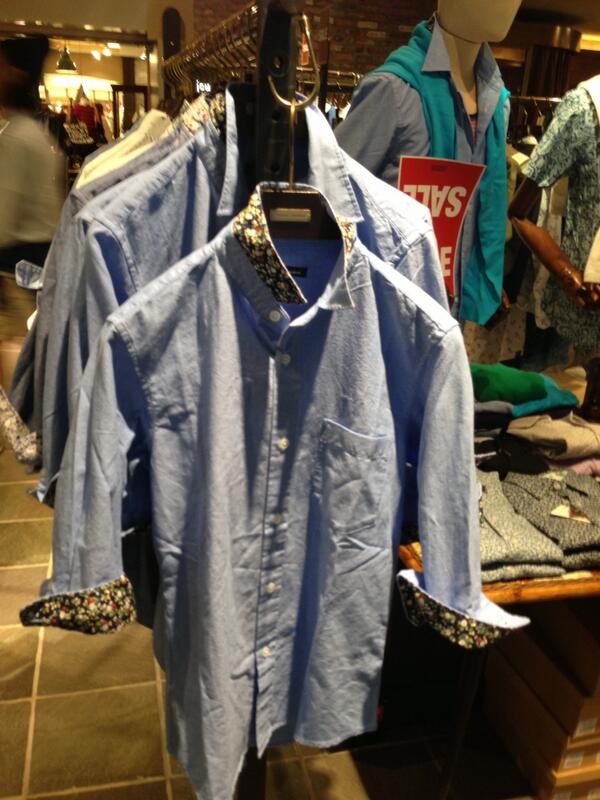 札幌パルコ 1ｆ ジャーナルスタンダードで店長から朗報ｇｅｔ 本日から再値下げ 今までセール除外品だったアイテムがｏｆｆになっているとのこと 一部除外あり これから活躍しそうなこのシャツ メンズ もセールで5 775円 ﾋｬｰ Http