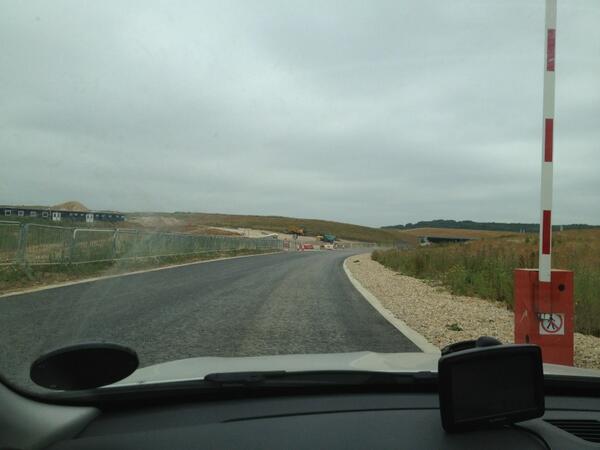 <a href="/RedShedBooks/">Red Shed</a> We've arrived at Peacehaven sewage plant! @egmontuk