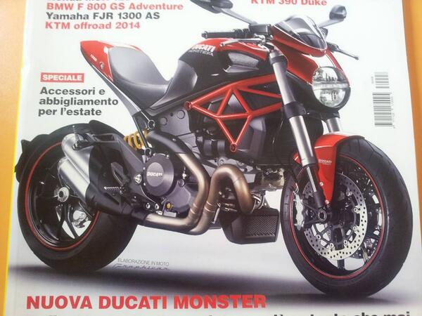 #ducati #monster #2014 = #little #diavel 
Bellissima