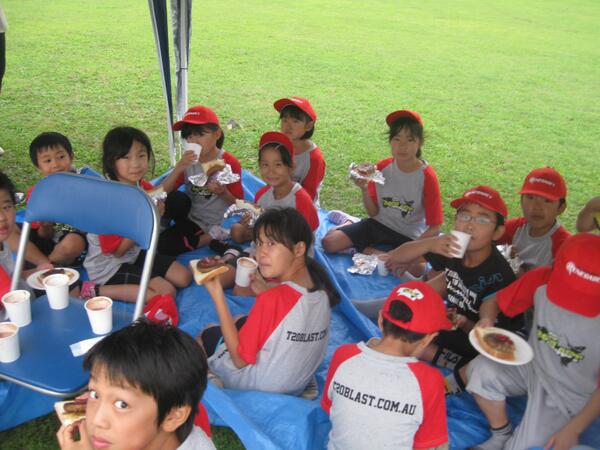 T20 Blast Japan kids taking a well deserved break <a href="/cricketvictoria/">Cricket Victoria</a> <a href="/CricketAus/">Cricket Australia</a> <a href="/RenegadesBBL/">Melbourne Renegades</a>