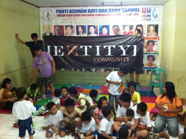 Henry_Liau's tweet image. Bakti sosial di panti asuhan Samuel @CommunityEntity