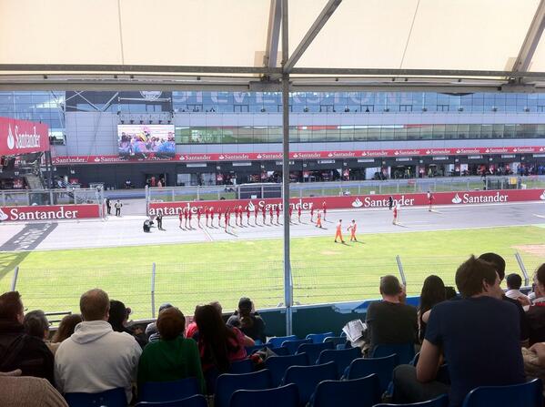 ojktyler's tweet image. The seats though #startfinishline #grid #gonnabeontele