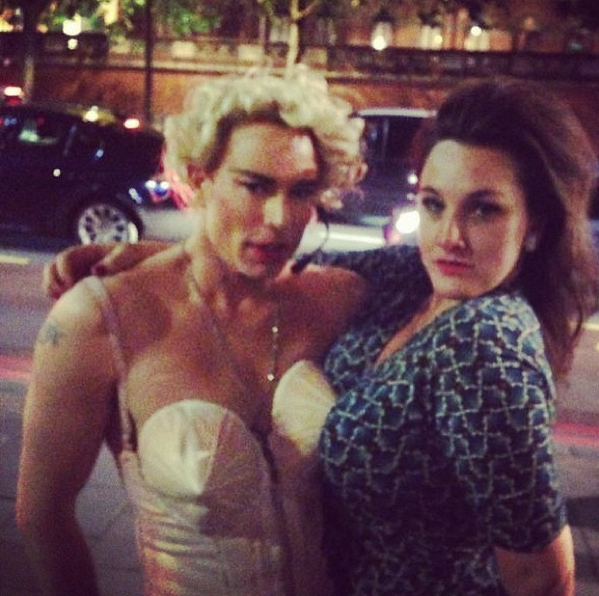 gracedent's tweet photo. gay shame @ duckie was fun. http://t.co/wsEG9e0hXD