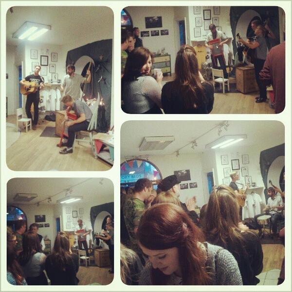 Great night last night, thanks everybody! More photos soon. Our last day today! Don't miss out on ART+MOON+PINGPONG!