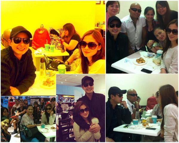 Cocomajaforever's tweet photo. Just Cant Move ON . May new pics sila yeheyyyy #SuperHappy #majacoco #cocomaja @dprincessmaja http://t.co/09oLabtGT1