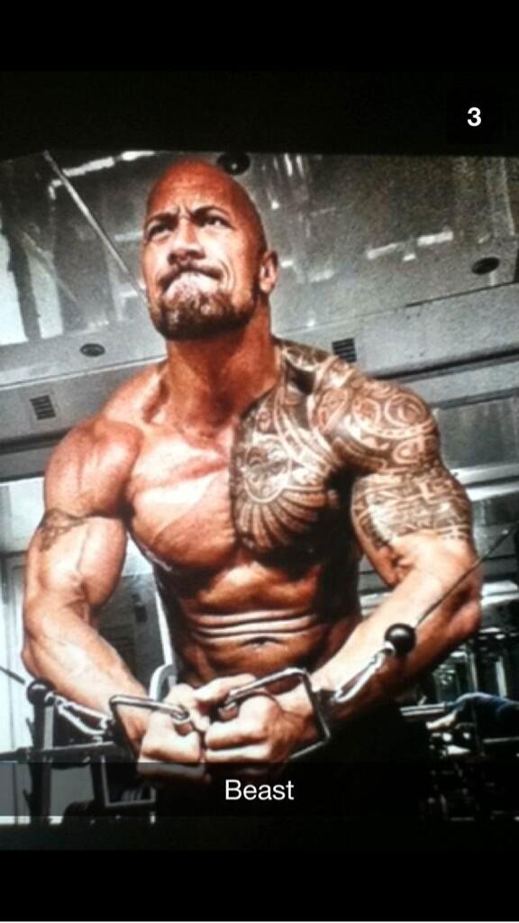 Kylemckenzie24's tweet photo. my hero! #DwayneJohnson http://t.co/lQFS6Wk9eF