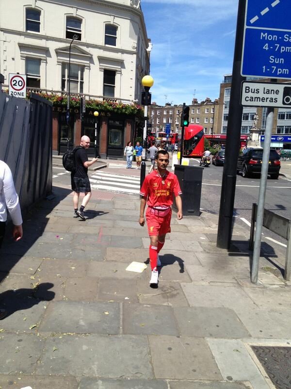 jayfitz7's tweet photo. @WankersFullKit and a matching bumbag.... http://t.co/ggHGLRskS5