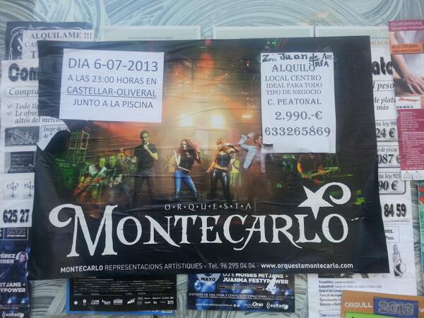 palicacion's tweet photo. Concert anunciat al centre de València... Castellar - Oliveral internacional? http://t.co/Z3IUZfU1uM