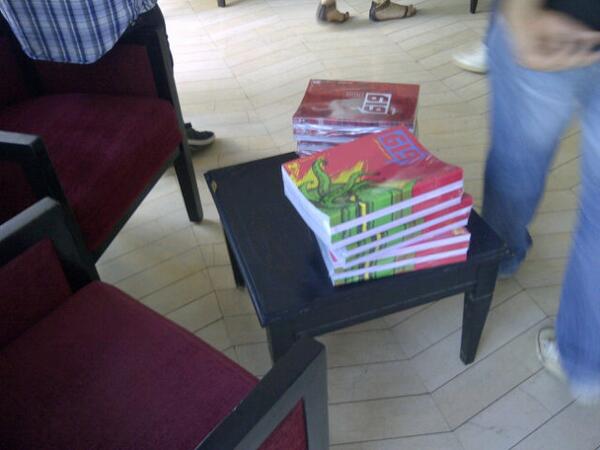 karim2k's tweet image. #lab619 sont déjà ici, venez achter votre copie! #SMDayTn