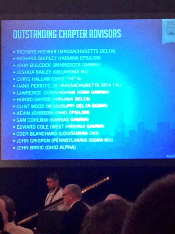 TOLEDOSAE's tweet image. Outstanding chapter advisors (pic) #toomanytoname