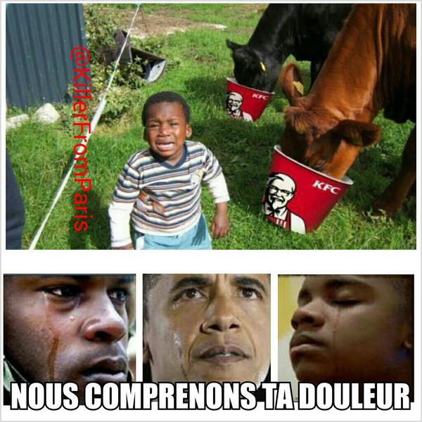 YoussOffficiel's tweet photo. "@KillerFromParis: 1 RT = 1 soutien a ce petit :'( http://t.co/Ml0faAPImH"

Sadek lui il aurait direct mangé les boeufs ce fdp