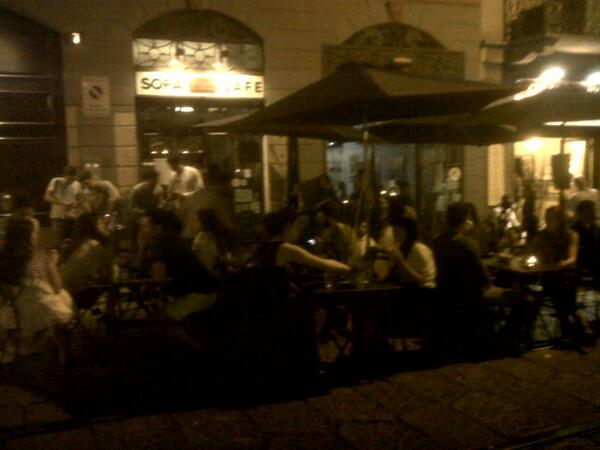 Aspettando la premiazione di #PANEMetCIRCENSES <a href="/sofacafemilano/">Sofa Cafe</a> #bellavita #milanomonamour