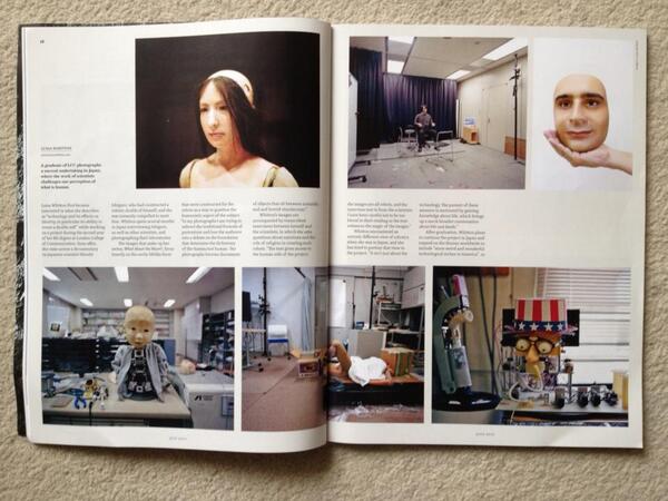 LCCBAP13's tweet photo. Work from Luisa Whitton @LuisaKatarina featured in this months BJP @1854 http://t.co/RaOiIpTNCH