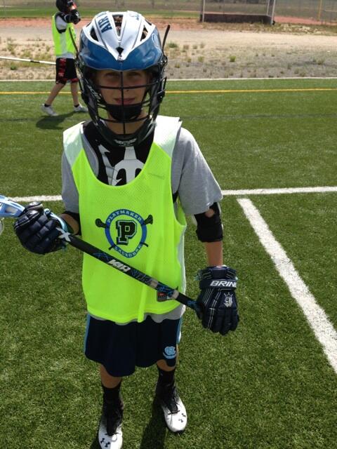 Shout out to my man Michael! My man came through w/ the new #K18 handle to <a href="/PlaymakerLax/">Playmaker Lacrosse</a> camp this morning!