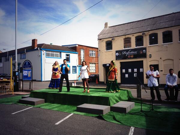 Grand opening with <a href="/DesiDivasUK/">Desi Divas</a> <a href="/Jinandseetal/">Jin & Seetal</a> <a href="/SukshnderShinda/">Sukshinder Shinda</a> <a href="/Jassisidhu/">Jassi Sidhu</a> <a href="/ShinDCS/">ShinDCS</a> <a href="/BupsSaggu/">Bups Saggu</a> in Wolverhampton UK