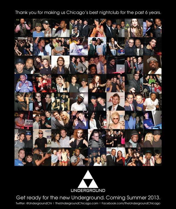 undergroundchi's tweet image. Giving you permission to start counting down the Chicago Industry Alliances until our return!!! #WatchForSigns