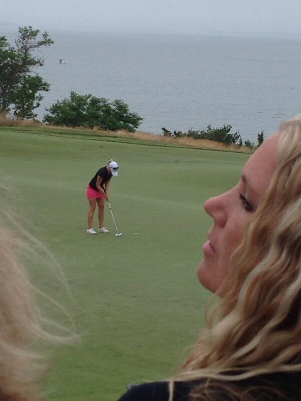 EverGreensGolf's tweet photo. On the 18th. Very exciting. http://t.co/zrvDFRiwb7