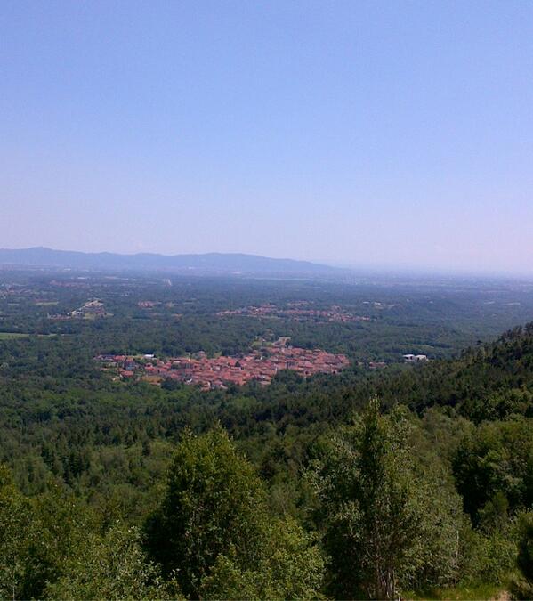 Il mio paese visto dall'alto...