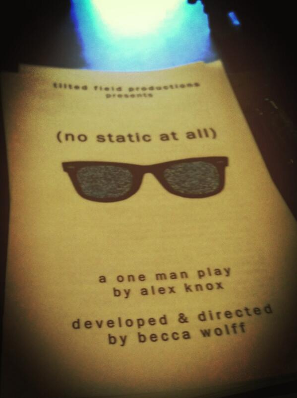 KMPalmsky's tweet photo. The finale performance of (No Static At All) is happening RIGHT NOW! So proud of you @biknoxulars #hff13 http://t.co/Dn07lycqHZ