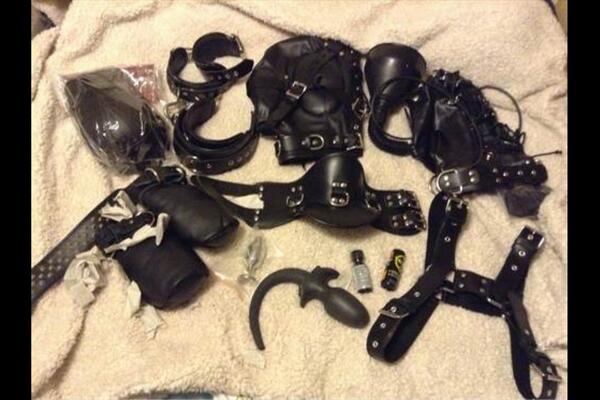 Spending splurge lots new #bondage gear bought. Anyone wanna help me break it in
