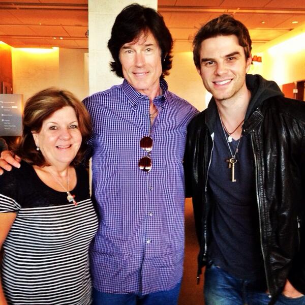 natebuzz's tweet image. Mum meets @Ronn_Moss In London! I use to watch B&amp;amp;B every afternoon as a kid with mum. Thanks for being awesome Ronn!