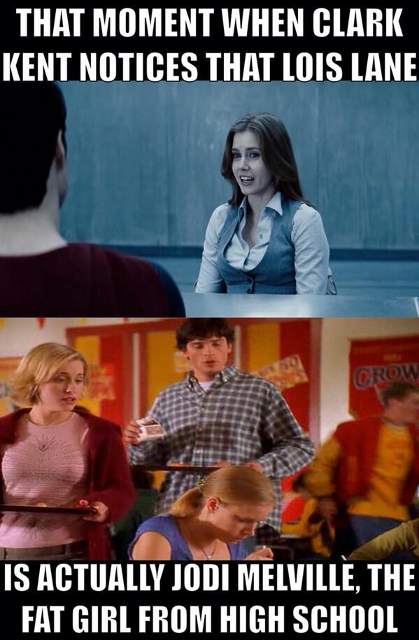 HBeeGeeTTV's tweet image. For all those #Smallville fans... #supermanproblems #awkward
