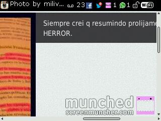 MechiBrusco's tweet image. Desp la burra soy yo. Te amo #herror @MilagroosVera
