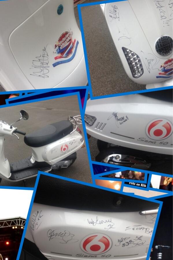 Wie o wie wint de door <a href="/SBS6/">SBS6</a> aangeboden scooter? Kijk zaterdag 7 september naar 1e aflevering Nederland Muziekland!