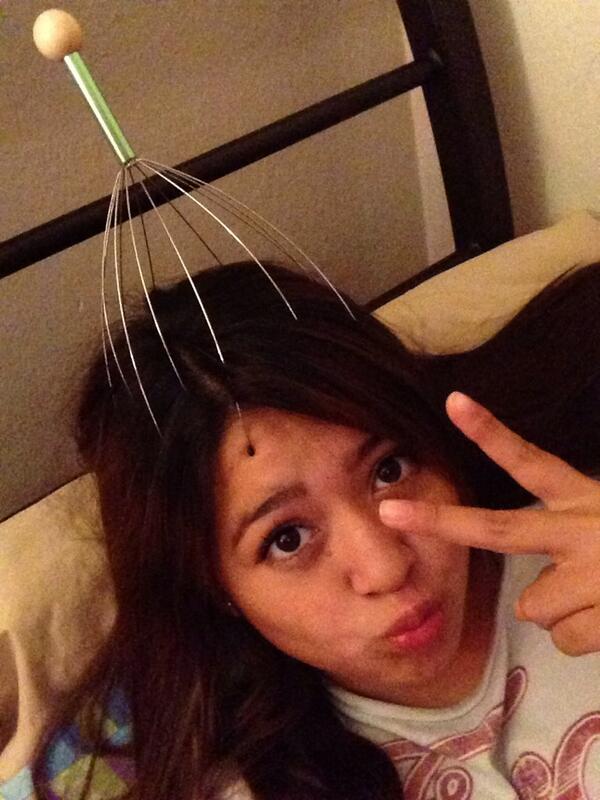 Me and my BFF 💜 #headmassager el-oh-el