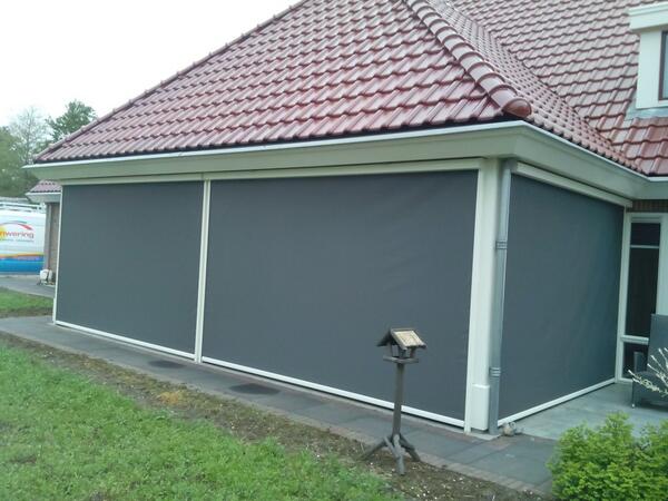 Afgeleverd  in #espel. Windvaste screen,s