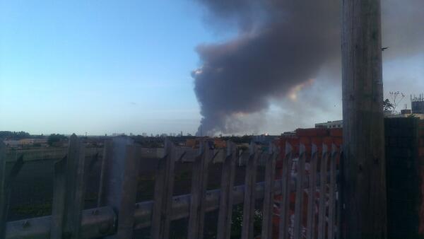 NickForknall's tweet photo. Fire! http://t.co/aQxf926HlB