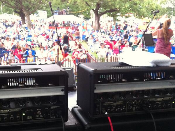 jude_gold's tweet image. When one @MesaBoogie #TripleRectifier ain't enough!