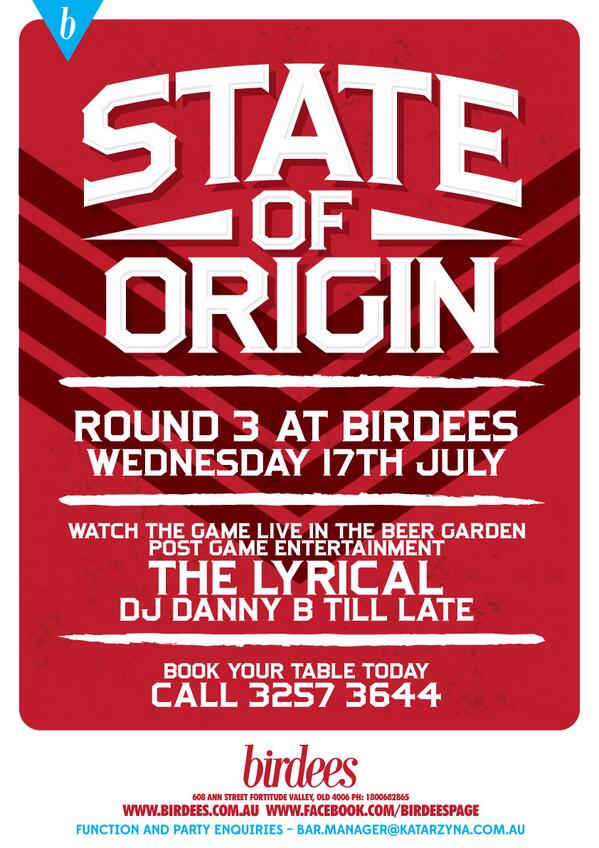 State of Origin | July 17 #origin #goqueensland