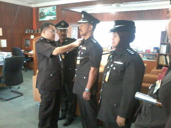 Pemakaian pangkat kx38 penjara marang <a href="/hzanip/">hamzani che berahim</a> <a href="/penjaramalaysia/">Penjara Malaysia</a>