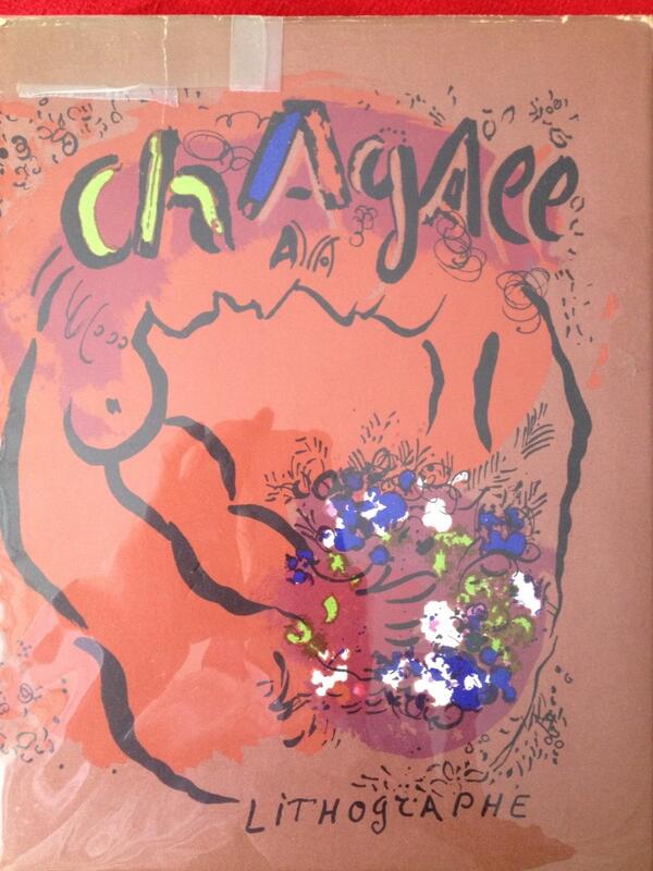 Chagall lithographe tome 1 dédicace