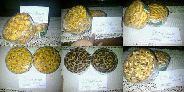 nisastoreina's tweet photo. @infohargabarang Kue kering home industry Rp.40.000/toples | 1000%halal|order?info? sms/wa 082183083562  http://t.co/i0VZ2hVQW1
