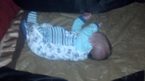 MissieRoss's tweet photo. Baby Cameron, my handsome lil man my great nephew http://t.co/SAUZqIutdH