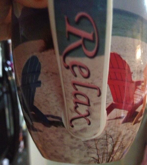 AccordingToMags's tweet image. I ALWAYS do what I'm told...especially when the order is from my coffee cup. #almostalways