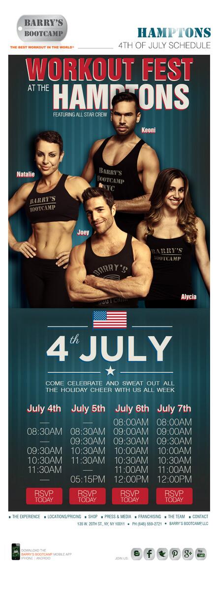 megan_wall's tweet photo. @AshleySpivey RT @BarrysBootcamp: #workhardplayhard.Come c us n the Hamptons!Sign up now! more.http://t.co/O7sgOT4hEJ http://t.co/tLs39HHLiF