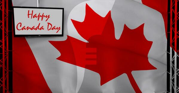 FestivalOfMedia's tweet photo. Happy Canada Day from The Festival of Media team!!! #fomla13 http://t.co/1VEdBhiceo