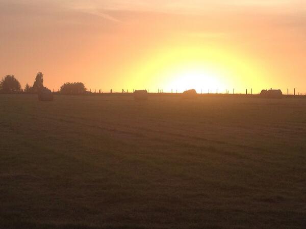 A shot from last night....