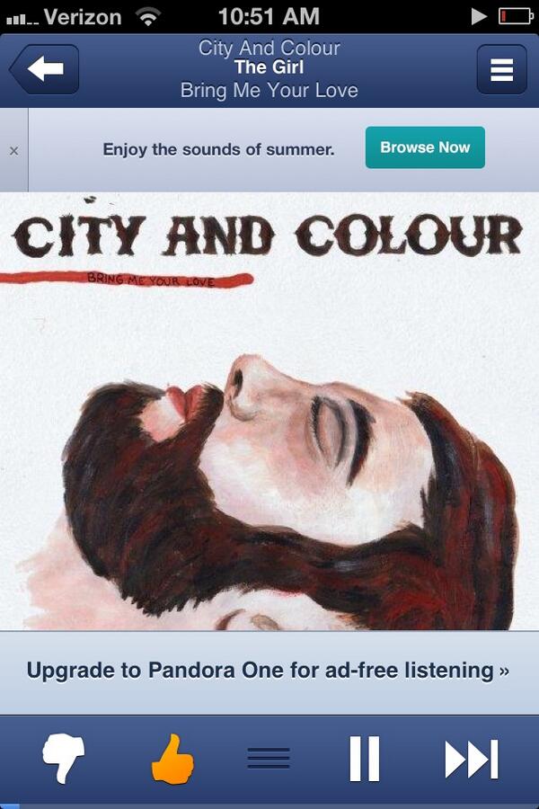 Taryncakes's tweet image. I wish I could do better by you, cause that's what you deserve. #poolsidemusic #nowplaying #cityandcolour