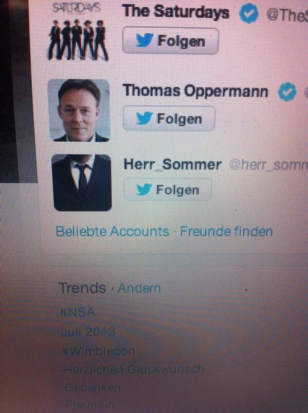 frheinrich's tweet photo. Lieber @Thomasoppermann und lieber @Herr_sommer. Sie passen gut zusammen! http://t.co/7eDvaWJmOV